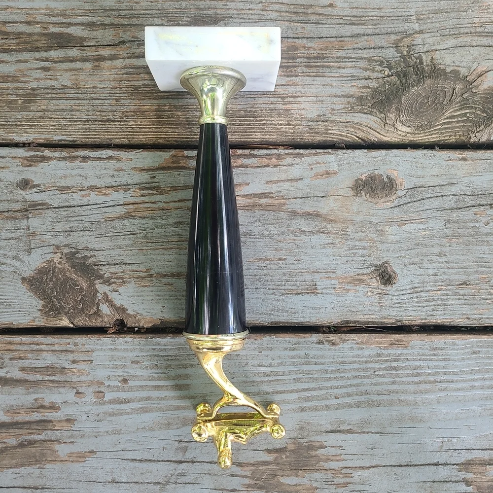 Vintage‎ Gold and Black Trophy with Marble Base